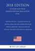 Dental Devices - Classification of Dental Amalgam, Reclassification of Dental Mercury, Designation of Special Controls for Dental Amalgam (US Food and ... Regulation) (FDA) (2018 Edition)