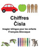 Français-Slovaque Chiffres Imagier bilingue pour les enfants (FreeBilingualBooks.com) (French Edition)