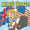 Infinite Travels: The Time Traveling Children's History Activity Book - American Revolution