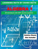 Learning Math by Doing Math: Math: Algebra