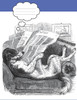 Funny Dog Reading the Newspaper