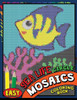 Easy Sea Life Square Mosaics Coloring Book: Colorful Animals Coloring Pages Color by Number Puzzle
