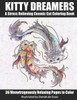 Kitty Dreamers: A Stress Relieving Cosmic Cat Coloring Book