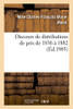 Discours de distributions de prix de 1836 à 1882 (French Edition)