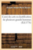 L'ami des arts ou Justification de plusieurs grands hommes (Litterature) (French Edition)
