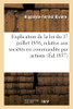 Explication de la loi du 17 juillet 1856, relative aux sociétés en commandite par actions (French Edition)