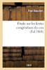 Étude sur les kystes congénitaux du cou (French Edition)