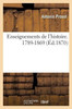 Enseignements de l'histoire. 1789-1869 (Sciences Sociales) (French Edition)