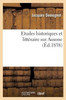 Etudes historiques et littéraire sur Ausone (Histoire) (French Edition)