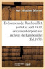 Événemens de Rambouillet, juillet et aout 1830 (Litterature) (French Edition)
