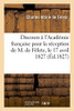Discours à l'Académie française pour la réception de M. de Féletz, le 17 avril 1827 (French Edition)