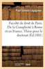 Faculté de droit de Paris. De la Complicité à Rome et en France. Thèse pour le doctorat (Sciences Sociales) (French Edition)
