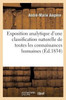 Exposition analytique d'une classification naturelle de toutes les connaissances humaines (Sciences) (French Edition)