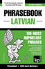 English-Latvian phrasebook & 1500-word dictionary (American English Collection)