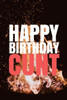 HAPPY BIRTHDAY, CUNT! A fun, rude, playful DIY birthday card (EMPTY BOOK), 50 pages, 6x9 inches