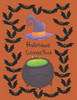 Halloween Coloring Book: Cute Halloween Book for Kids, 3-5 yr olds