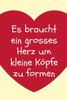 ES BRAUCHT EIN GROSSES HERZ UM KLEINE KÖPFE ZU FORMEN: A5 KARIERT Geschenkidee für Lehrer Erzieher | Abschiedsgeschenk Grundschule | Klassengeschenk | ... | Buch zur Einschulung (German Edition)