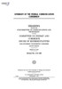 Oversight Of The Federal Communications Commission : Hearing Before The Subcommittee On Communications And Technology Of The Committee On Energy And Commerce