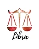 Libra : Libra Cornell Notes Red