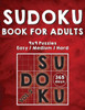 Sudoku Books For Adults: 365 Days Of Sudoku Book - Activity Book For Adults (Sudoku Puzzle Books) Volume. 2 : Sudoku Puzzle Book