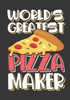 World'S Greatest Pizza Maker : The Perfect Slice Of Pie Recipe Book To Track Your Italian Dishes, Deep Dish, Hand Tossed, Chicago Style Or New York Style.