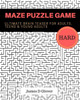 Maze Puzzle Game : 50 Ultimate Brain Training Maze For Adults, Teens And Young Adults