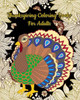 Thanksgiving Coloring Books For Adults : Gorgeous Thanksgiving Drawings