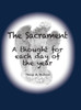 The Sacrament : A Thought For Each Day Of The Year
