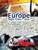 Railpass Railmap Europe - Night Trains 2019 : Discover Europe With Icon And Info Illustrated Railway Atlas Specifically Designed For Global Eurail And Interrail Railpass Holders