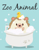 Zoo Animal : An Adult Coloring Book With Fun, Easy, And Relaxing Coloring Pages For Animal Lovers