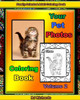 Your Pet Photos Coloring Book