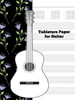 Tablature Paper For Guitar