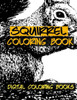 Squirrel Coloring Book