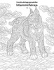 Livre De Coloriage Pour Adultes Mammifères 1