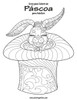 Livro Para Colorir De Páscoa Para Adultos