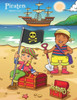 Piraten Malbuch 1, 2 & 3