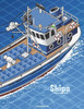 Ships Coloring Book 1