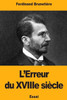 L'Erreur Du Xviiie Siècle