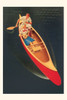 Vintage Journal Couple In Canoe