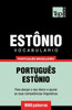 Vocabulário Português Brasileiro-Estônio - 9000 Palavras