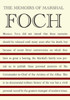 The Memoirs Of Marshal Foch