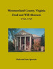 Westmoreland County, Virginia Deed And Will Abstracts, 1742-1745
