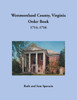 Westmoreland County, Virginia Order Book, 1714-1716