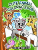 Cute Animal Coloring Book: For Kids Ages 3-8 (Coloring Books for Kids)