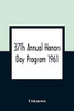37Th Annual Honors Day Program 1961