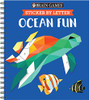 Brain Games - Sticker by Letter: Ocean Fun (Sticker Puzzles - Kids Activity Book)