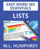 Word 365 Lists (Easy Word 365 Essentials)