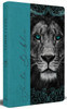 Biblia Rvr 1960 Letra Grande, Tamaño Manual, Tapa Dura De Tela León Aguamarina / Spanish Bible Rvr 1960 Handy Size Large Print Hardcover Cloth Lion Aquamari