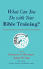 What Can You Do With Your Bible Training?