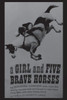 A Girl And Five Brave Horses